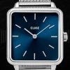 Relojes Cluse Cluse La Gar Onne Malla Plata/Azul Marino