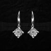 Joyer A Jenaro Pendientes De Oro Blanco Con Diamantes