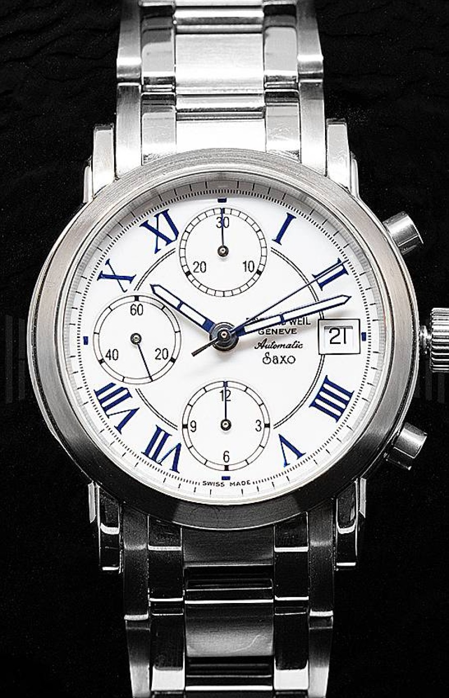 Relojes Raymond Weil Reloj Raymond Weil De Acero Con Esfera Blanca