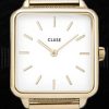 Relojes Cluse Cluse La Gar Onne Malla De Oro/Blanco