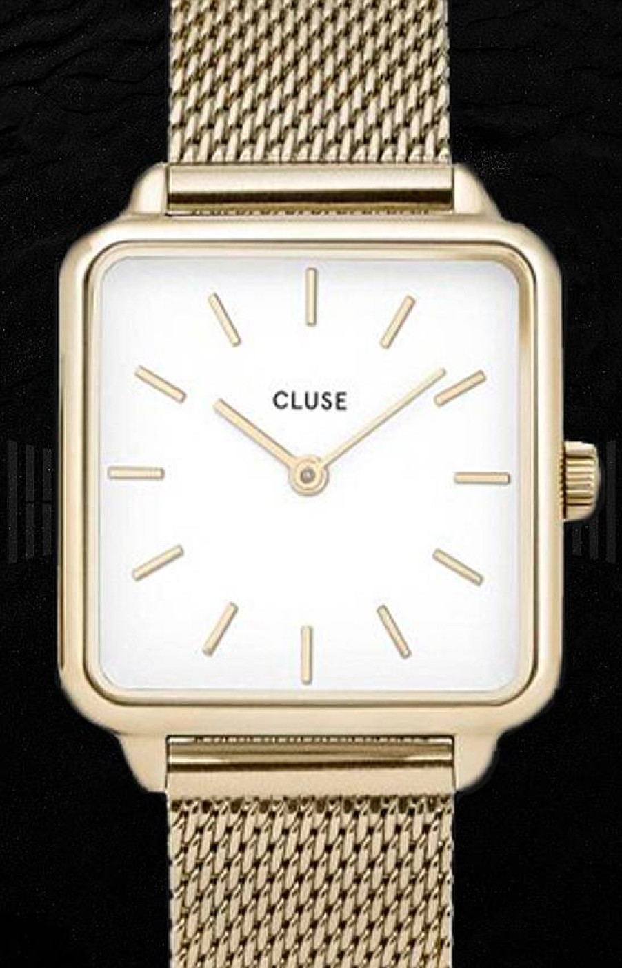 Relojes Cluse Cluse La Gar Onne Malla De Oro/Blanco