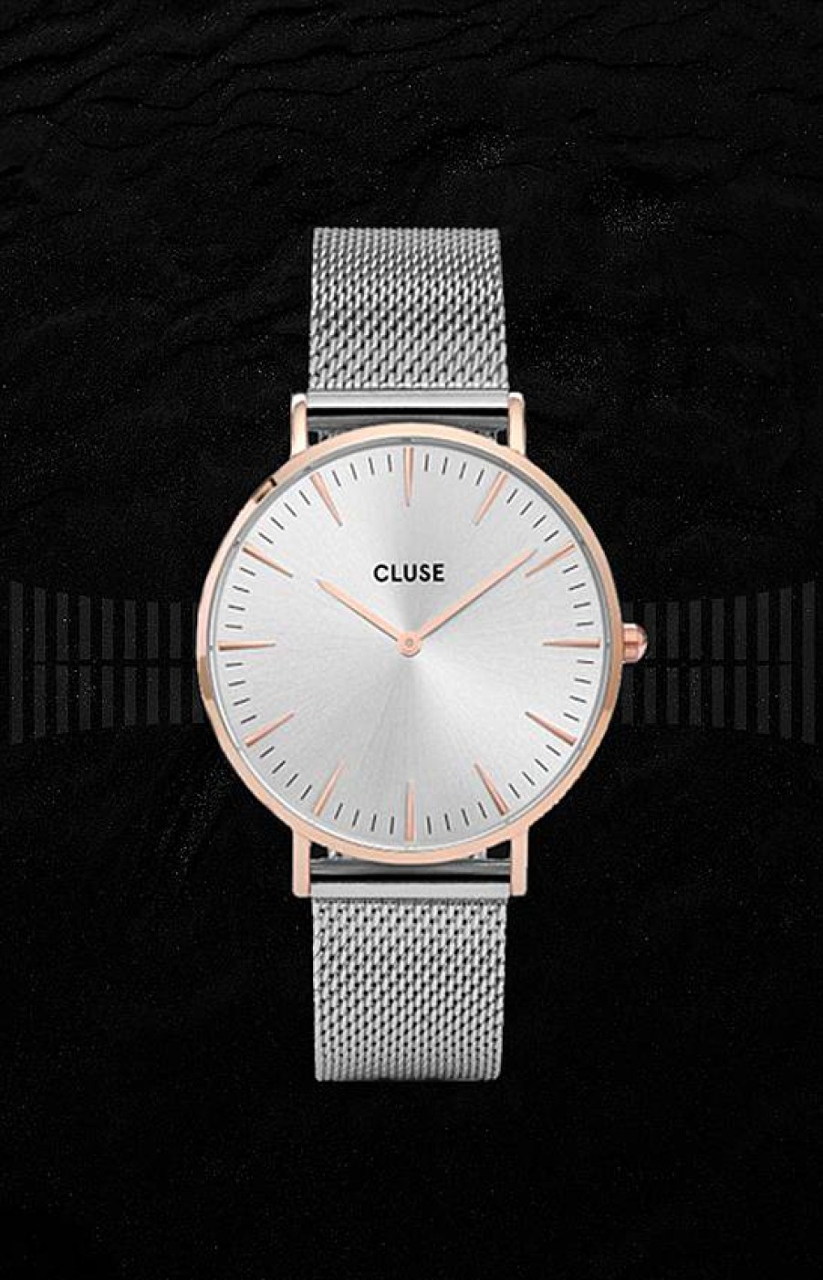 Relojes Cluse Cluse La Boh Me Malla Oro Rosa/ Plata